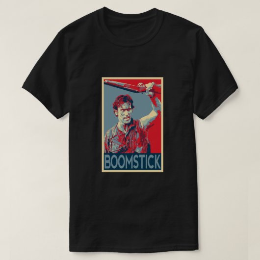 Ash Boomstick Evil Dead en Army of Darkness Class T-shirt (Design voorkant)