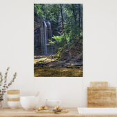 Ash Cave Herfsten afdrukken Poster (Keuken)