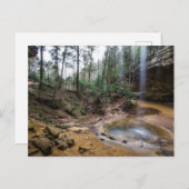 Ash Cave, Hocking Hills State Park, Ohio Briefkaart (Voorkant / Achterkant)