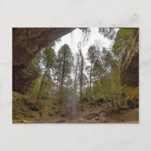 Ash Cave, Hocking Hills State Park, Ohio Briefkaart