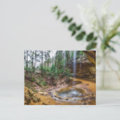 Ash Cave, Hocking Hills State Park, Ohio Briefkaart (Staand voorkant)