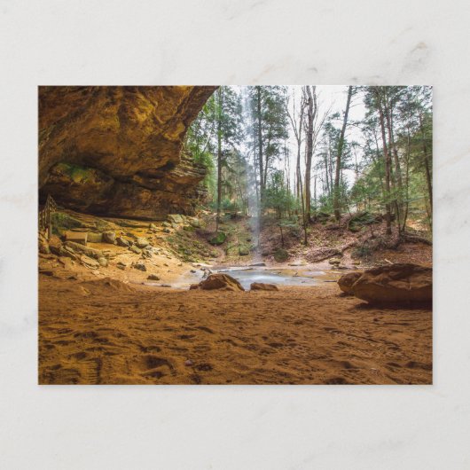 Ash Cave, Hocking Hills State Park, Ohio Briefkaart (Voorkant)