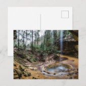 Ash Cave, Hocking Hills State Park, Ohio Briefkaart (Voorkant / Achterkant)