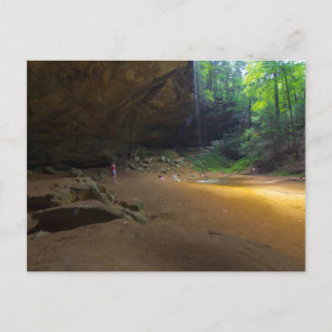 Ash Cave, Hocking Hills State Park, Ohio Briefkaart