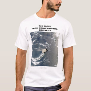 Ash Cloud uit Ruang Volcano, Indonesië T-shirt
