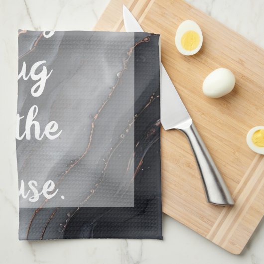 Ash & Ember - wit Theedoek (Quarter Fold)