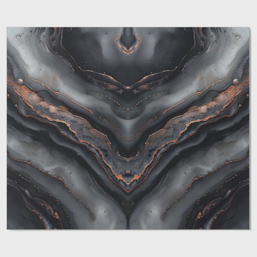 Ash en Ember Cadeaupapier (Vlak)