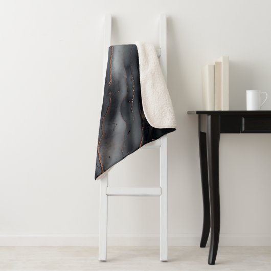 Ash en Ember Sherpa Deken (In situ)