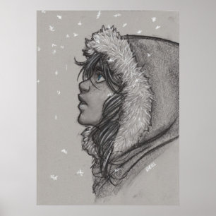 Ash- en sneeuwPoster Poster