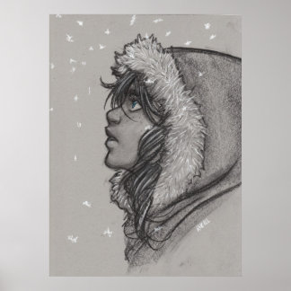 Ash- en sneeuwPoster Poster