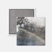 Ash en stoom gaan door met blazen magneet (Voorkant / Achterkant)