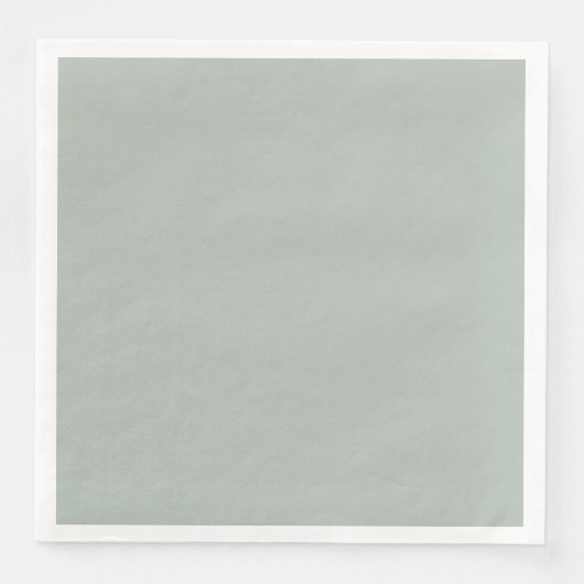 Ash Gray Dinner Paper Napkin Servetten (Voorkant)