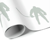Ash Gray Hockey Cadeaupapier (Rol Hoek)