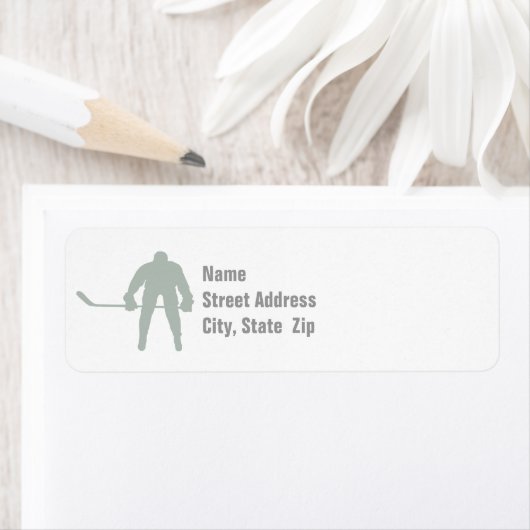 Ash Gray Hockey Etiket (Insitu)