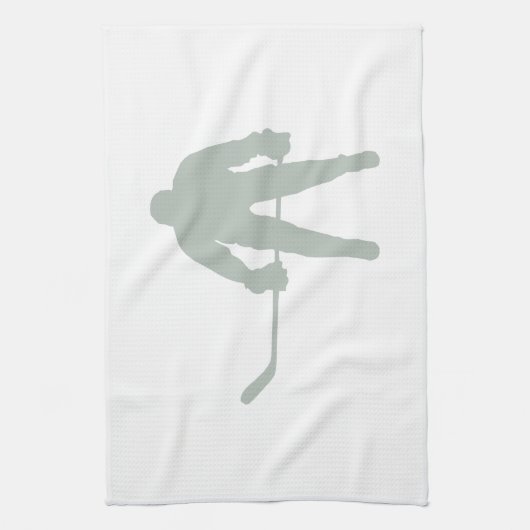 Ash Gray Hockey Theedoek (Verticaal)