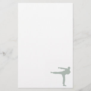 Ash Gray Martial Arts Briefpapier