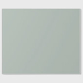 Ash Gray Matte Wrapping Paper Cadeaupapier (Vlak)