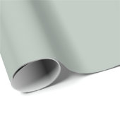 Ash Gray Matte Wrapping Paper Cadeaupapier (Rol Hoek)