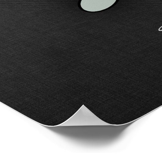 Ash Gray Motocross Poster (Hoek)