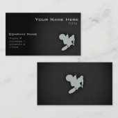 Ash Gray Motocross Visitekaartje (Voorkant / Achterkant)