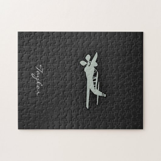 Ash Gray Plane Legpuzzel (Horizontaal)