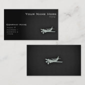 Ash Gray Plane Visitekaartje (Voorkant / Achterkant)