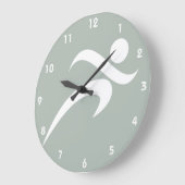 Ash Grey aan het werk Grote Klok (Hoek)