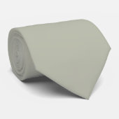 Ash Grey BABDAB Kleur - Met een optie om naam toe Stropdas (Opgerold)
