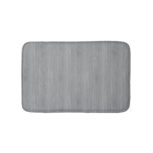 Ash Grey Bamboo Wood Grain Kijk uit Badmat