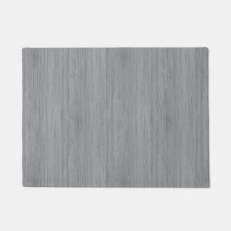 Ash Grey Bamboo Wood Grain Kijk uit Deurmat