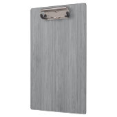 Ash Grey Bamboo Wood Grain Kijk uit Klembord (Links)