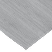 Ash Grey Bamboo Wood Grain Kijk uit Korte Tafelloper (Hoek)