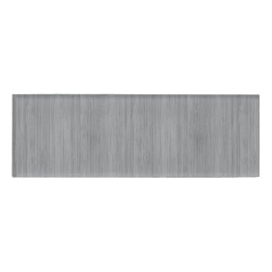 Ash Grey Bamboo Wood Grain Kijk uit Naambadge
