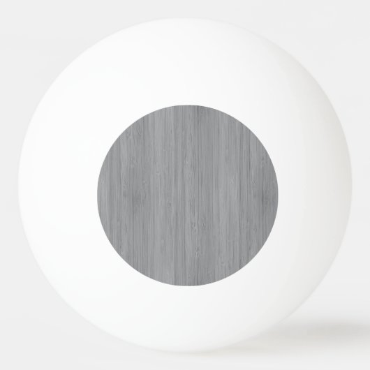 Ash Grey Bamboo Wood Grain Kijk uit Pingpongbal (Achterkant)