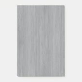 Ash Grey Bamboo Wood Grain Kijk uit Post-it® Notes (Voorkant)