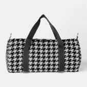 Ash Grey Black Houndstooth Check Plunjezak (Achterkant)
