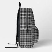 Ash Grey Blackwatch Campbell Tartan Plaid Bedrukte Rugzak (Links)