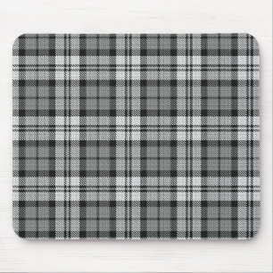 Ash Grey Blackwatch Campbell Tartan Plaid Muismat