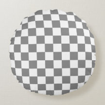 Ash grijs wit geruit controlepatroon