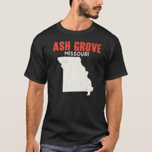 Ash Grove Missouri Verenigde Staten Amerika Reis M T-shirt