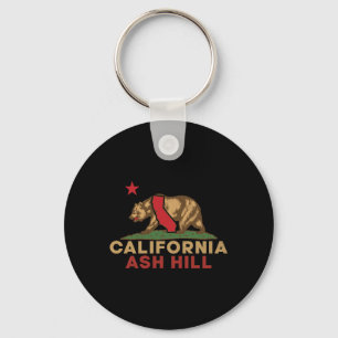 Ash Hill Californië Vintage Beer Retro Staats Trot Sleutelhanger