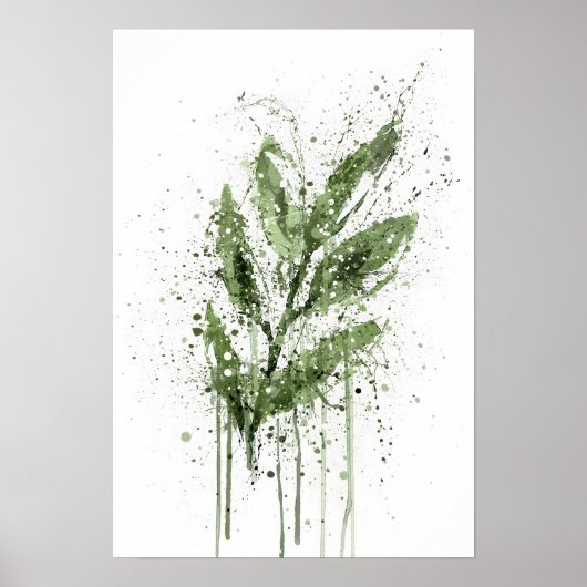 Ash Leaf Poster (Voorkant)