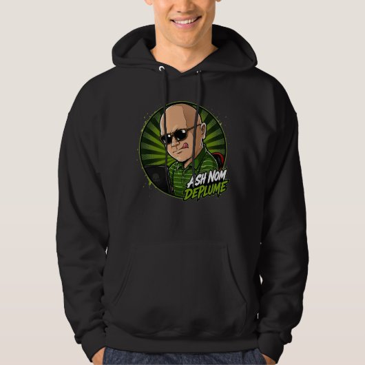 Ash Nom DePlume Pullover Hoodie (Voorkant)