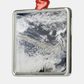 Ash plume uit de Eyjafjallajokull Volcano Metalen Ornament (Links)