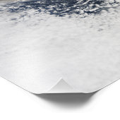 Ash plume uit Eyjafjallajokull Volcano 2 Foto Afdruk (Hoek)