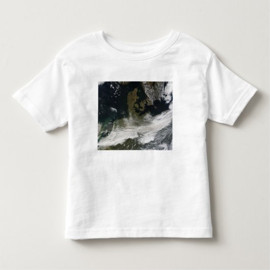 Ash plume uit Eyjafjallajokull Volcano 2 Kinder Shirts (Voorkant)