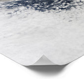 Ash plume uit Eyjafjallajokull Volcano 2 Poster (Hoek)