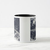 Ash Plume uit Soufriere Hills, Montserrat Mok (Midden)