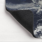 Ash Plume uit Soufriere Hills, Montserrat Muismat (Hoek)