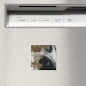 Ash plume van de uitbarsting van Chaiten vulcano,  Magneet (Insitu (Vaatwasser))